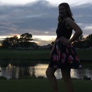 Homecoming Dress B. Darlin Macy’s Floral Two Piece